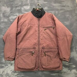 Vintage‎ Nike ACG Jacket Mens Medium 1990s Pink Zip Up Windbreaker